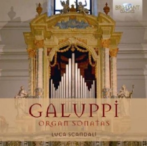 Galuppi Baldassare - Organ Sonatas i gruppen CD / Klassiskt hos Bengans Skivbutik AB (1946669)