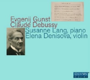 Debussy / Gunst - Evgenij Gunst & Claude Debussy i gruppen VI TIPSAR / Julklappstips CD hos Bengans Skivbutik AB (1947620)