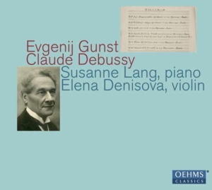 Debussy / Gunst - Evgenij Gunst & Claude Debussy i gruppen Externt_Lager / Naxoslager hos Bengans Skivbutik AB (1947620)