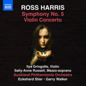 Harris Ross - Symphony No. 5 / Violin Concerto i gruppen Externt_Lager / Naxoslager hos Bengans Skivbutik AB (1967951)
