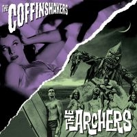 Coffinshakers/Archers - Split i gruppen VINYL / Pop-Rock hos Bengans Skivbutik AB (1977319)