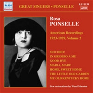 Rosa Ponselle - American Recordings Vol. 2 i gruppen Externt_Lager / Naxoslager hos Bengans Skivbutik AB (2006101)