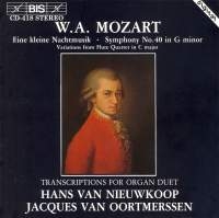 Mozart Wolfgang Amadeus - Transcriptions For Organ Duet i gruppen VI TIPSAR / Julklappstips CD hos Bengans Skivbutik AB (2006412)