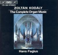 Kodaly Zoltan - Complete Organ Music i gruppen VI TIPSAR / Julklappstips CD hos Bengans Skivbutik AB (2006435)