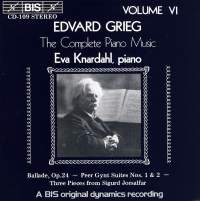 Grieg Edvard - Complete Piano Music Vol 6 i gruppen VI TIPSAR / Julklappstips CD hos Bengans Skivbutik AB (2006459)