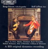 Various - Music For Lute/Vla Gamba i gruppen Externt_Lager / Naxoslager hos Bengans Skivbutik AB (2006477)