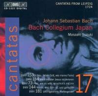 Bach Johann Sebastian - Cantatas Vol 17 i gruppen Externt_Lager / Naxoslager hos Bengans Skivbutik AB (2006483)