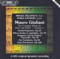 Giuliani Mauro - Complete Music For Flute & Gui i gruppen VI TIPSAR / Julklappstips CD hos Bengans Skivbutik AB (2006494)