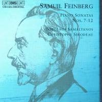 Feinberg Samuel - Piano Sonatas Vol 2 i gruppen VI TIPSAR / Julklappstips CD hos Bengans Skivbutik AB (2006603)