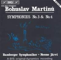 Martinu Bohuslav - Symphony 3/4 i gruppen VI TIPSAR / Julklappstips CD hos Bengans Skivbutik AB (2006629)