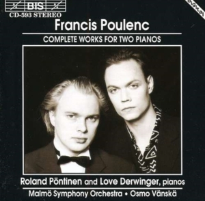 Poulenc Francis - Complete Works For 2 Piano i gruppen CD / Klassiskt hos Bengans Skivbutik AB (2006660)