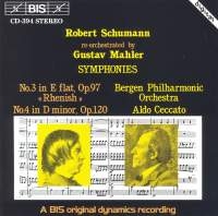 Schumann Robert - Symphony 3 & 4 Orcestra Mahler i gruppen VI TIPSAR / Julklappstips CD hos Bengans Skivbutik AB (2006672)