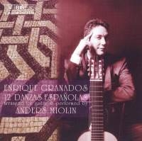 Granados Enrique - Danzas Espagnole i gruppen VI TIPSAR / Julklappstips CD hos Bengans Skivbutik AB (2006676)