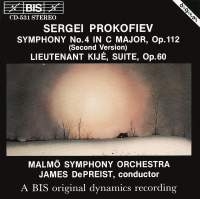 Prokofiev Sergey - Symphony 4 /Lieutenant Kije Su i gruppen VI TIPSAR / Julklappstips CD hos Bengans Skivbutik AB (2006704)