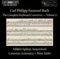 Bach Carl Philipp Emanuel - Keyboard Concertos Vol 2 i gruppen VI TIPSAR / Julklappstips CD hos Bengans Skivbutik AB (2006716)