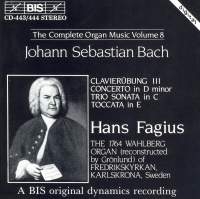 Bach Johann Sebastian - Organ Music Vol 8 i gruppen Externt_Lager / Naxoslager hos Bengans Skivbutik AB (2006742)