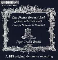 Bach C P E/Bach J S - Piano & Hpd Music i gruppen VI TIPSAR / Julklappstips CD hos Bengans Skivbutik AB (2006743)