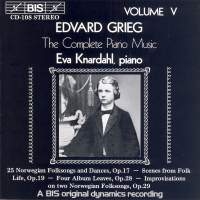 Grieg Edvard - Complete Piano Music Vol 5 i gruppen VI TIPSAR / Julklappstips CD hos Bengans Skivbutik AB (2006760)