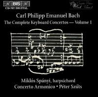 Bach Carl Philipp Emanuel - Keyb Concertos Vol 1 i gruppen VI TIPSAR / Julklappstips CD hos Bengans Skivbutik AB (2006768)