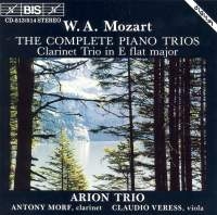 Mozart Wolfgang Amadeus - Complete Piano Tri /Clar Tri i gruppen Externt_Lager / Naxoslager hos Bengans Skivbutik AB (2006770)