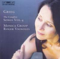 Grieg Edvard - Songs Vol 4 i gruppen VI TIPSAR / Julklappstips CD hos Bengans Skivbutik AB (2006775)