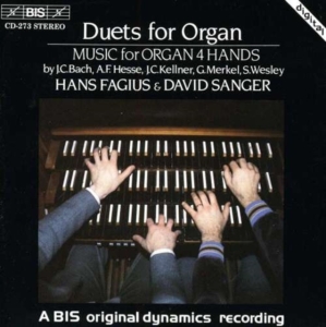 Various - Music For Organ 4 Hands i gruppen Externt_Lager / Naxoslager hos Bengans Skivbutik AB (2006874)