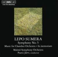 Sumera Lepo - Symphony 5 & In Memoriam i gruppen VI TIPSAR / Julklappstips CD hos Bengans Skivbutik AB (2007127)