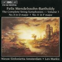 Mendelssohn Felix - Complete String Symphony 3 i gruppen VI TIPSAR / Julklappstips CD hos Bengans Skivbutik AB (2007148)