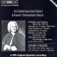 Bach Johann Sebastian - Organ Music Vol 4 i gruppen Externt_Lager / Naxoslager hos Bengans Skivbutik AB (2007157)