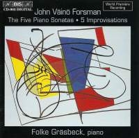 Forsman John Väinö - 5 Piano Son /5 Improvisations i gruppen Externt_Lager / Naxoslager hos Bengans Skivbutik AB (2007177)