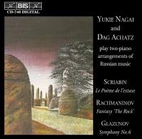 Glazunov Alexander - 2 Piano Transcriptions i gruppen VI TIPSAR / Julklappstips CD hos Bengans Skivbutik AB (2007179)