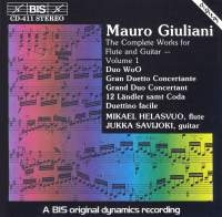 Giuliani Mauro - Complete Music For Flute & Gui i gruppen Externt_Lager / Naxoslager hos Bengans Skivbutik AB (2007193)