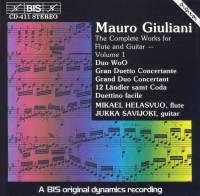 Giuliani Mauro - Complete Music For Flute & Gui i gruppen VI TIPSAR / Julklappstips CD hos Bengans Skivbutik AB (2007193)