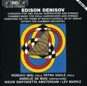 Denisov Edison - Concerto For 2 Vas & Hpd i gruppen VI TIPSAR / Julklappstips CD hos Bengans Skivbutik AB (2007252)