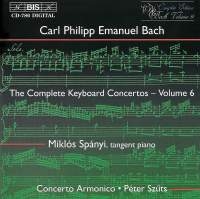 Bach Carl Philipp Emanuel - Keyboard Concertos Vol 6 i gruppen VI TIPSAR / Julklappstips CD hos Bengans Skivbutik AB (2007264)