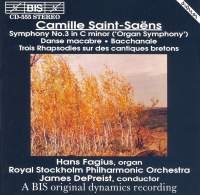 Saint-Saens Camille - Symphony 3 Organ /Danse Macabr i gruppen VI TIPSAR / Julklappstips CD hos Bengans Skivbutik AB (2007292)