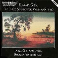 Grieg Edvard - Son 1/3 For Violin/Piano i gruppen VI TIPSAR / Julklappstips CD hos Bengans Skivbutik AB (2007307)