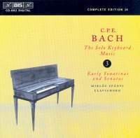 Bach Carl Philipp Emanuel - Solo Keyb Music Vol 3 i gruppen VI TIPSAR / Julklappstips CD hos Bengans Skivbutik AB (2007316)