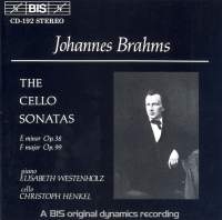 Brahms Johannes - Vc Sonatas i gruppen VI TIPSAR / Julklappstips CD hos Bengans Skivbutik AB (2007338)