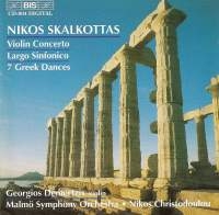 Skalkottas Nikos - Violin Concertos/Largo Sinfoni i gruppen Externt_Lager / Naxoslager hos Bengans Skivbutik AB (2007348)