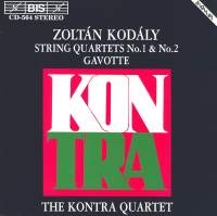 Kodaly Zoltan - String Quartet 1/2  Gavotte i gruppen VI TIPSAR / Julklappstips CD hos Bengans Skivbutik AB (2007373)