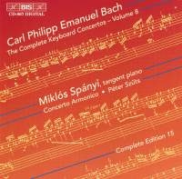 Bach Carl Philipp Emanuel - Keyboard Concertos Vol 8 i gruppen VI TIPSAR / Julklappstips CD hos Bengans Skivbutik AB (2007381)