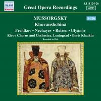 Mussorgsky - Khovanschina i gruppen Externt_Lager / Naxoslager hos Bengans Skivbutik AB (2007410)