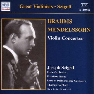 Brahms/Mendelssohn - Violin Concertos i gruppen Externt_Lager / Naxoslager hos Bengans Skivbutik AB (2007448)