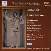 Mozart Wolfgang Amadeus - Don Giovanni i gruppen Externt_Lager / Naxoslager hos Bengans Skivbutik AB (2007472)