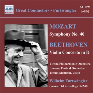 Mozart - Symphony No.40 i gruppen Externt_Lager / Naxoslager hos Bengans Skivbutik AB (2007491)