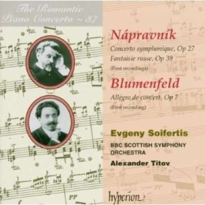 Napravnik/Blumenfeld - Piano Concertos i gruppen Externt_Lager / Naxoslager hos Bengans Skivbutik AB (2007701)