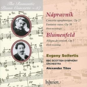Napravnik/Blumenfeld - Piano Concertos i gruppen Externt_Lager / Naxoslager hos Bengans Skivbutik AB (2007701)