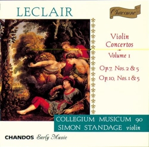 Leclair - Violin Concertos Vol I i gruppen VI TIPSAR / Julklappstips CD hos Bengans Skivbutik AB (2007732)