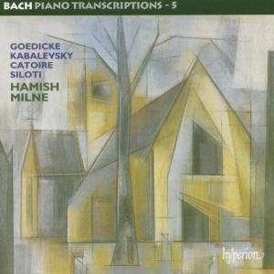 Bach - Piano Transcriptions 5 (H Miln i gruppen VI TIPSAR / Julklappstips CD hos Bengans Skivbutik AB (2007863)